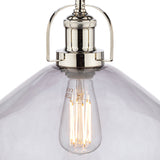 Laura Ashley Rye Large Glass Pendant Smoked –  from Amos Lighting + Home