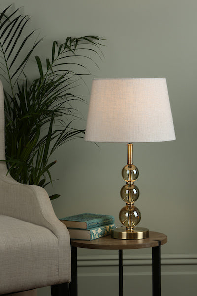 Laura Ashley Selby Large Table Lamp Antique Brass –  from Amos Lighting + Home