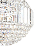 Laura Ashley Vienna 5 Light Orb Pendant Chandelier Crystal and Polished Chrome –  from Amos Lighting + Home