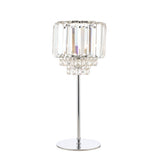 Laura Ashley Vienna Table Lamp Crystal and Polished Chrome –  from Amos Lighting + Home