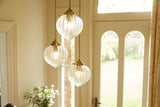 Laura Ashley Whitham 3 Light Cluster Pendant Antique Brass –  from Amos Lighting + Home