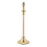 Laura Ashley Winston Glass Candlestick Table Lamp Antique Brass –  from Amos Lighting + Home