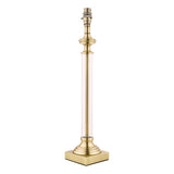 Laura Ashley Winston Glass Candlestick Table Lamp Antique Brass –  from Amos Lighting + Home