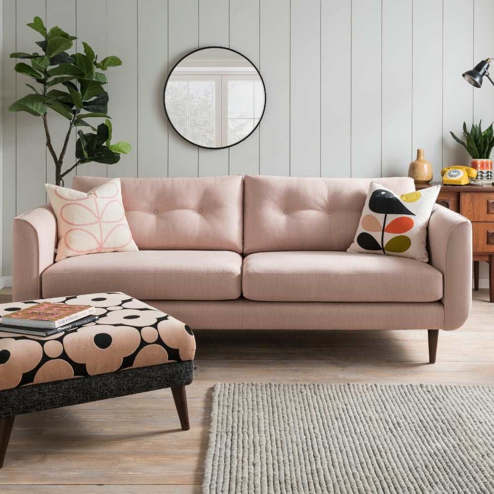 Orla Kiely Linden Large Sofa Chaise Right from Amos Lighting + Home