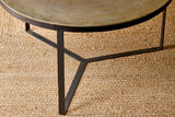 Nkuku Maba Coffee Table Antique Brass