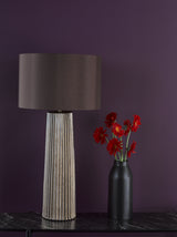 Dar Myla Ceramic Table Lamp Bronze Base Only