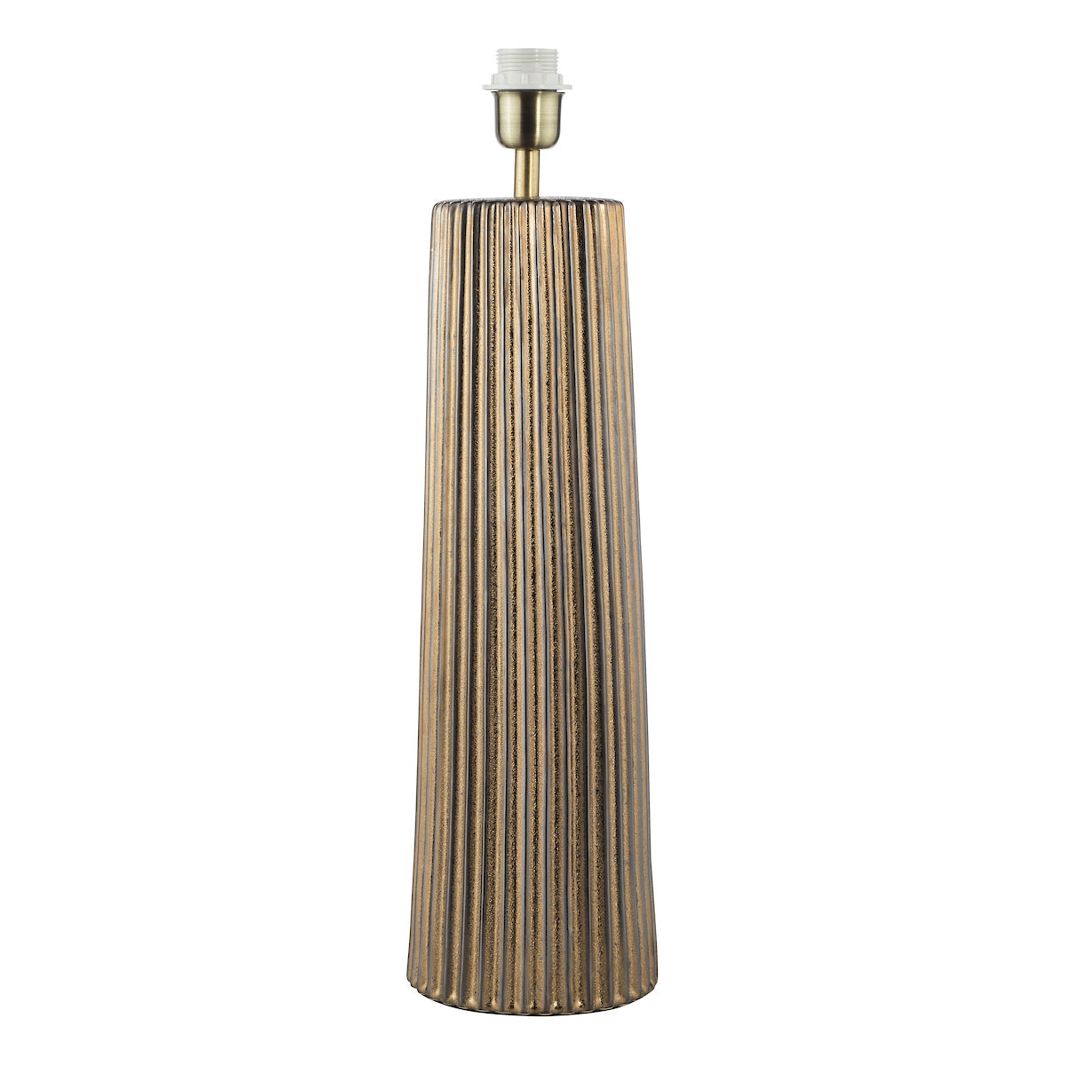 Dar Myla Ceramic Table Lamp Bronze Base Only