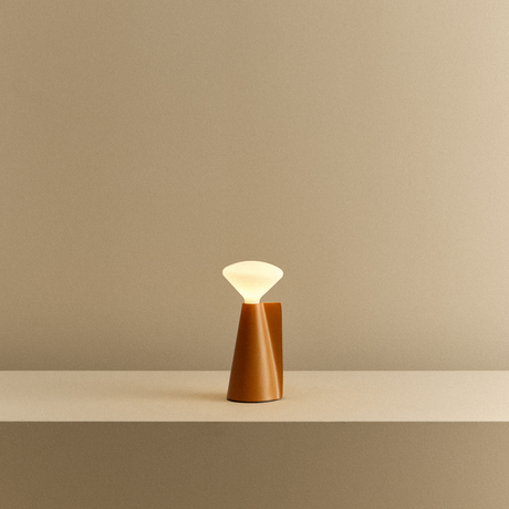 Tala Mantle Portable Lamp in Claycourt Orange