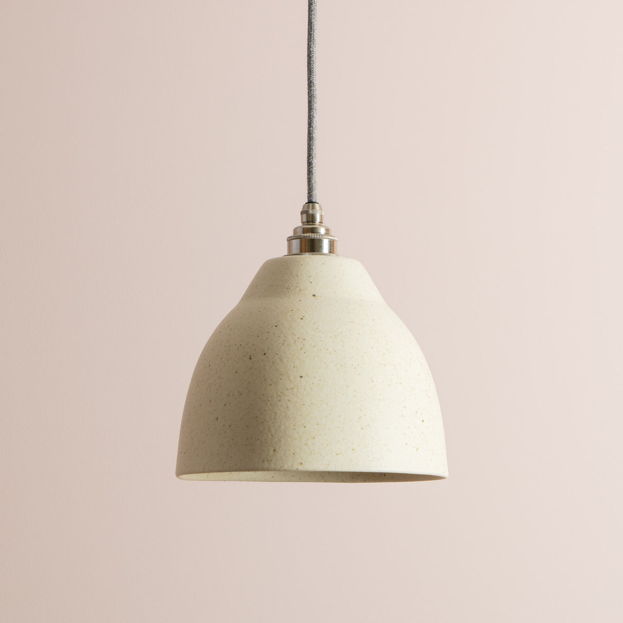Studio Haran Element Pendant Light in Ceramic and Brass/Nickel