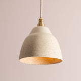 Studio Haran Small Element Pendant Light in Ceramic and Brass/Nickel