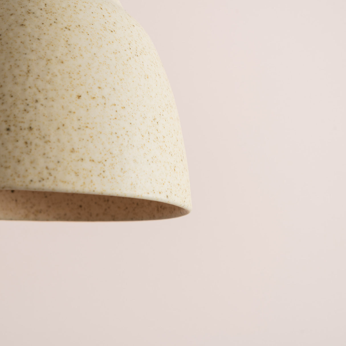 Studio Haran Small Element Pendant Light in Ceramic and Oak
