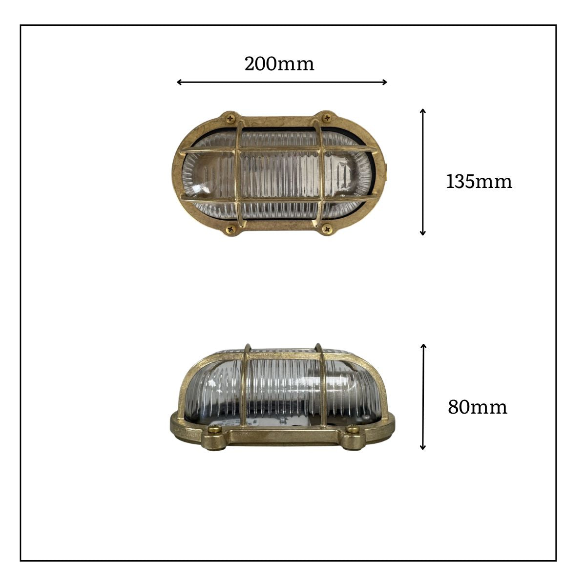 Lampfix Navigator Merchant Flush Outdoor Bulkhead