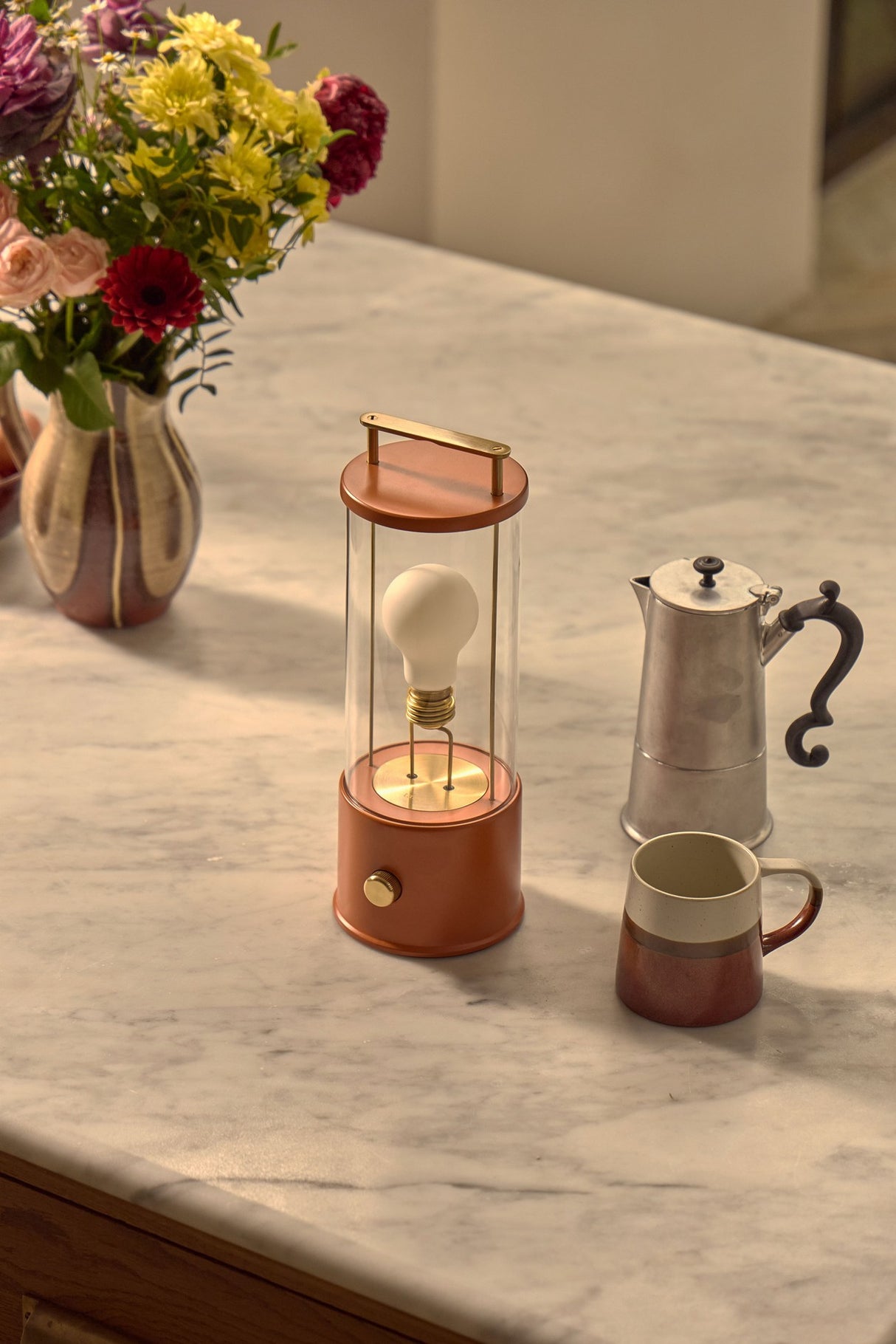 Tala Muse 2.0 Portable Lamp in Claycourt Orange