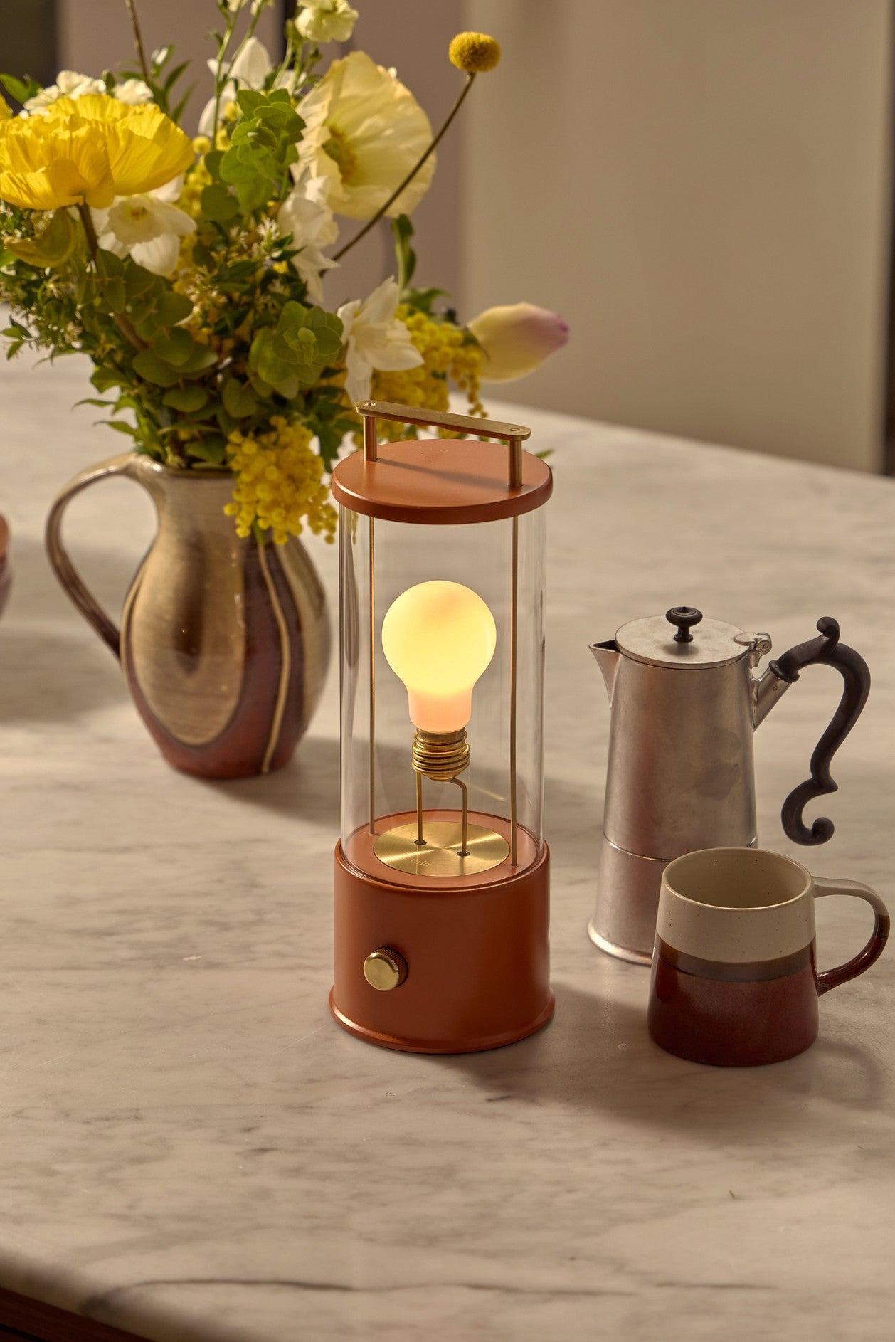 Tala Muse Portable Lamp Candlenut White | Farrow & Ball – Amos