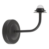 Dar Navarro Rechargeable Wall Light Matt Black Bracket Only LED
