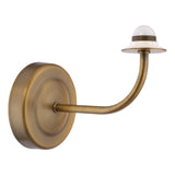 Dar Navarro Rechargeable Wall Light Antique Bronze Bracket Only LED