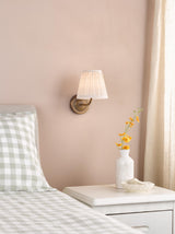 Dar Navarro Rechargeable Wall Light Antique Bronze Bracket Only LED