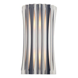 Dar Netra 2 Light Wall Light Satin Bronze and Ivory