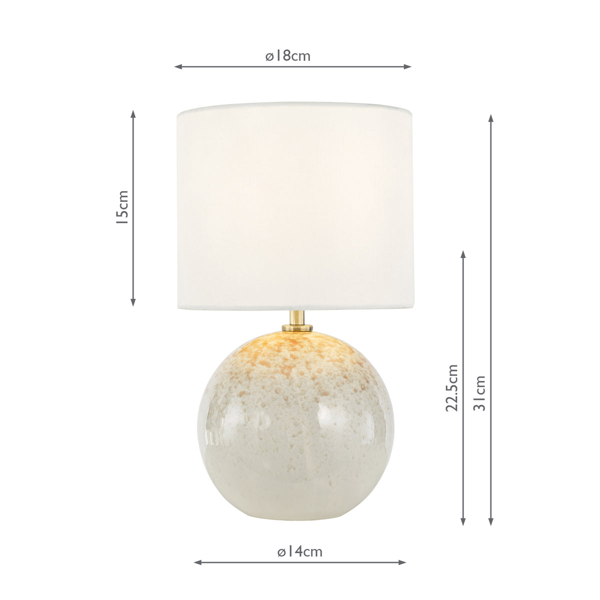 Dar Nicolette Twin Pack Table Lamp Pink and Cream Ceramic With Linen Shade