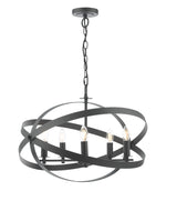 Dar Nitya 5 Light Pendant Matt Black –  from Amos Lighting + Home