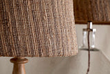 Nkuku Nadee Banana Leaf Lampshade Natural Large
