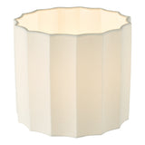 Dar Noura Ivory Linen Drum Shade 18cm