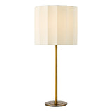 Dar Noura Table Lamp Antique Bronze and Ivory With Shade