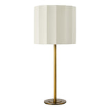 Dar Noura Table Lamp Antique Bronze and Ivory With Shade
