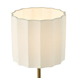 Dar Noura Table Lamp Antique Bronze and Ivory With Shade