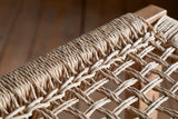 Nkuku Aamani Mango Wood & Cord Counter Stool Natural