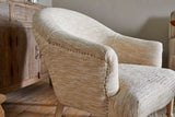 Nkuku Aranya Cotton & Jute Occasional Chair Natural