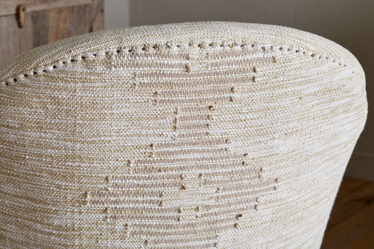 Nkuku Aranya Cotton & Jute Occasional Chair Natural