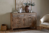 Nkuku Ibo Reclaimed Wood Sideboard Natural