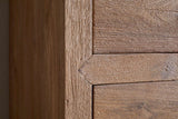 Nkuku Iya Reclaimed Wood Tall Boy Chest of Drawers Natural