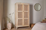 Nkuku Kanz Mango Wood Wardobe Natural