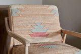 Nkuku Kavya Kilim Occasional Armchair Natural