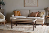 Nkuku Nisha Reclaimed Wood & Iron Coffee Table Natural