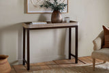 Nkuku Nisha Reclaimed Wood & Iron Console Table Natural