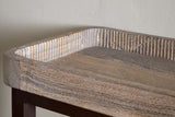 Nkuku Nisha Reclaimed Wood & Iron Console Table Natural