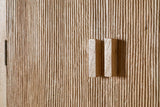 Nkuku Vivan Grooved Wardrobe Natural