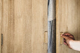 Nkuku Vivan Grooved Wardrobe Natural