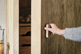 Nkuku Vivan Grooved Pantry Cupboard Natural