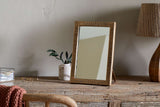 Nkuku Baja Standing Mirror Antique Brass