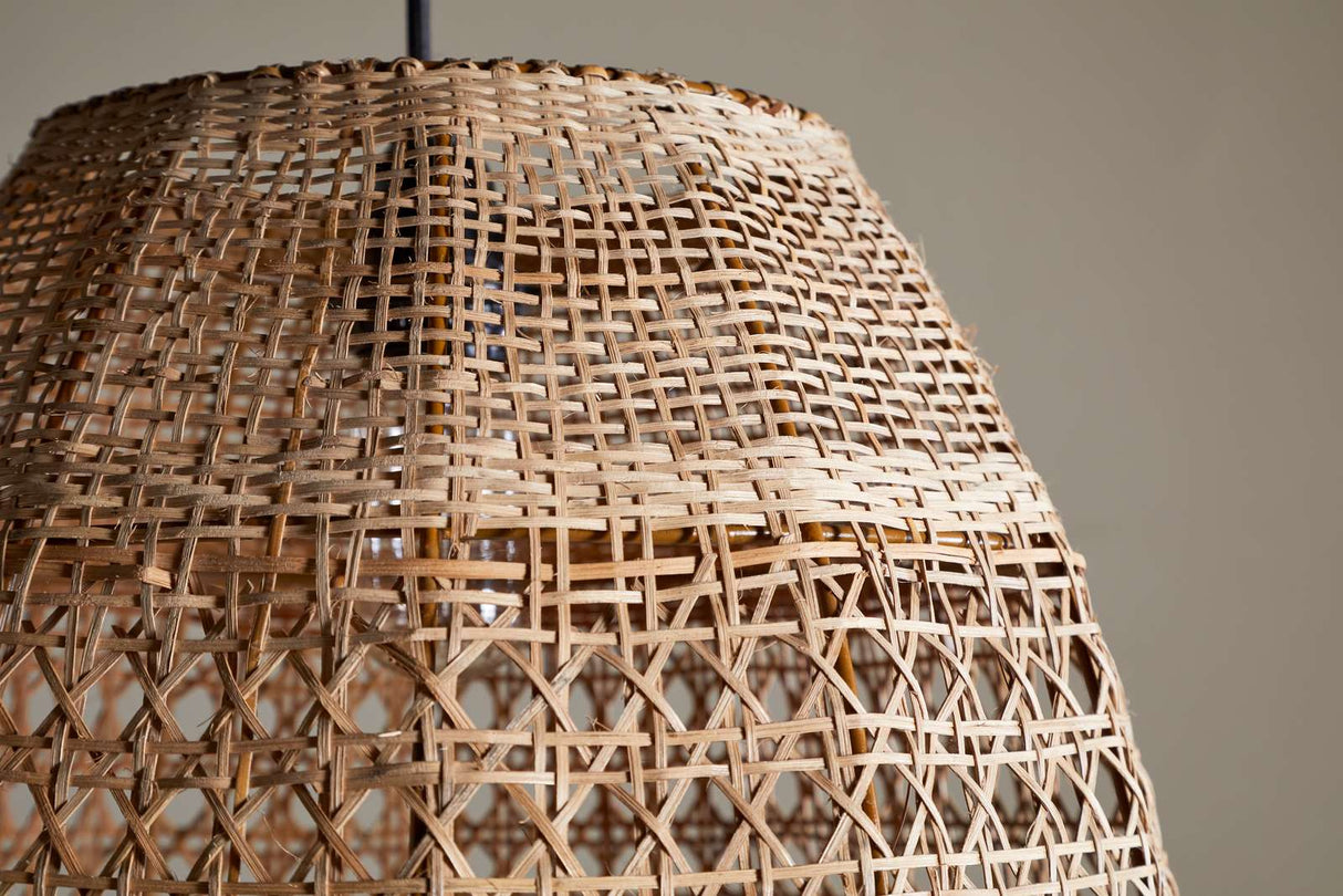 Nkuku Shawa Rattan Lampshade Natural