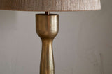 Nkuku Marpha Antique Brass Table Lamp Base Antique Brass