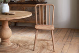 Nkuku Om Mango Wood Dining Chair Natural