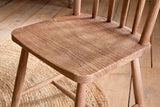 Nkuku Om Mango Wood Dining Chair Natural