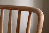 Nkuku Om Mango Wood Dining Chair Natural