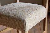 Nkuku Zoha Cotton & Jute Upholstered Counter Chair Natural