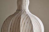 Nkuku Kela Fabric Pendant Off White